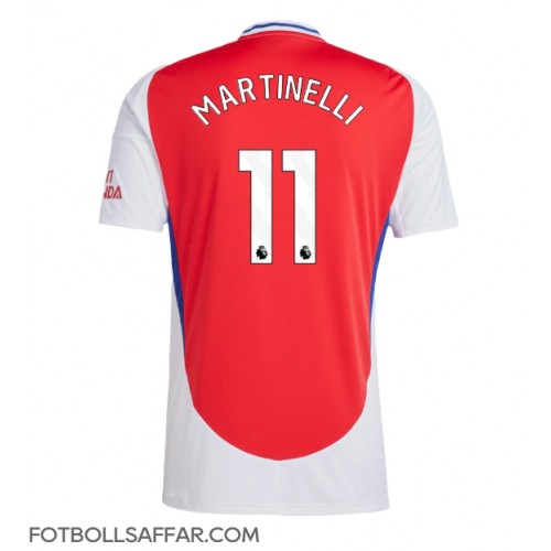 Arsenal Gabriel Martinelli #11 Hemmatröja 2024-25 Kortärmad